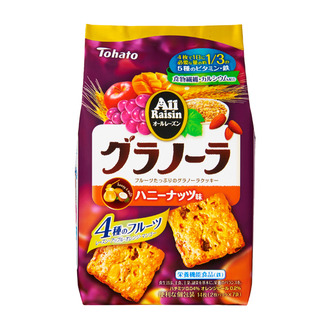 オールレーズングラノーラ・ハニーナッツ味