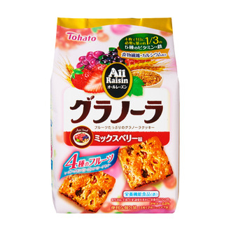 オールレーズングラノーラ・ミックスベリー味