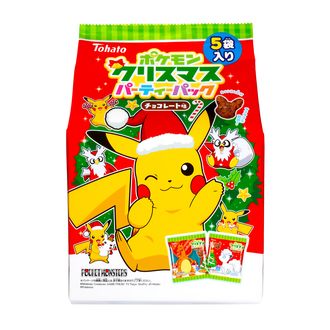 クリスマス限定パーティーパック ポケモンクリスマスパーティーパック チョコレート味 新発売 ニュースリリース 東ハト