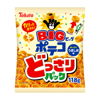 どっさりパック ポテコ・うましお味