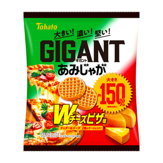 ＧＩＧＡＮＴあみじゃが・Ｗチーズピザ味