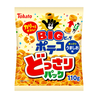 どっさりパック　ポテコ・うましお味