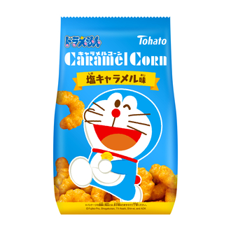 ドラえもん キャラメルコーン 塩キャラメル味