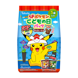 ５Ｐポケモンこどもの日パック　チョコレート味