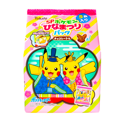 ５ｐポケモンひなまつりパック チョコレート味 東ハト