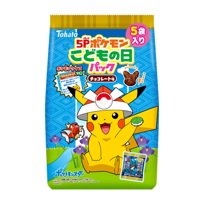 ５ｐポケモンこどもの日パック チョコレート味 東ハト