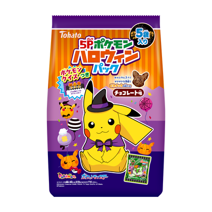 ５Ｐポケモンハロウィンパック　チョコレート味